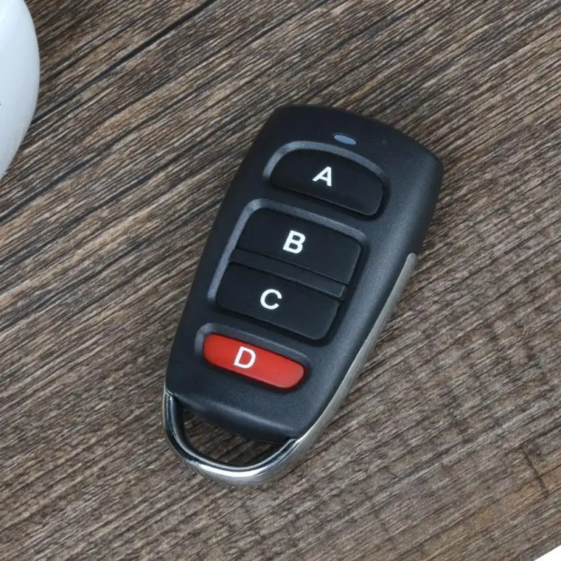 433 мГц 4 пуговицы дистанционное управление сенсорный выключатель копирования