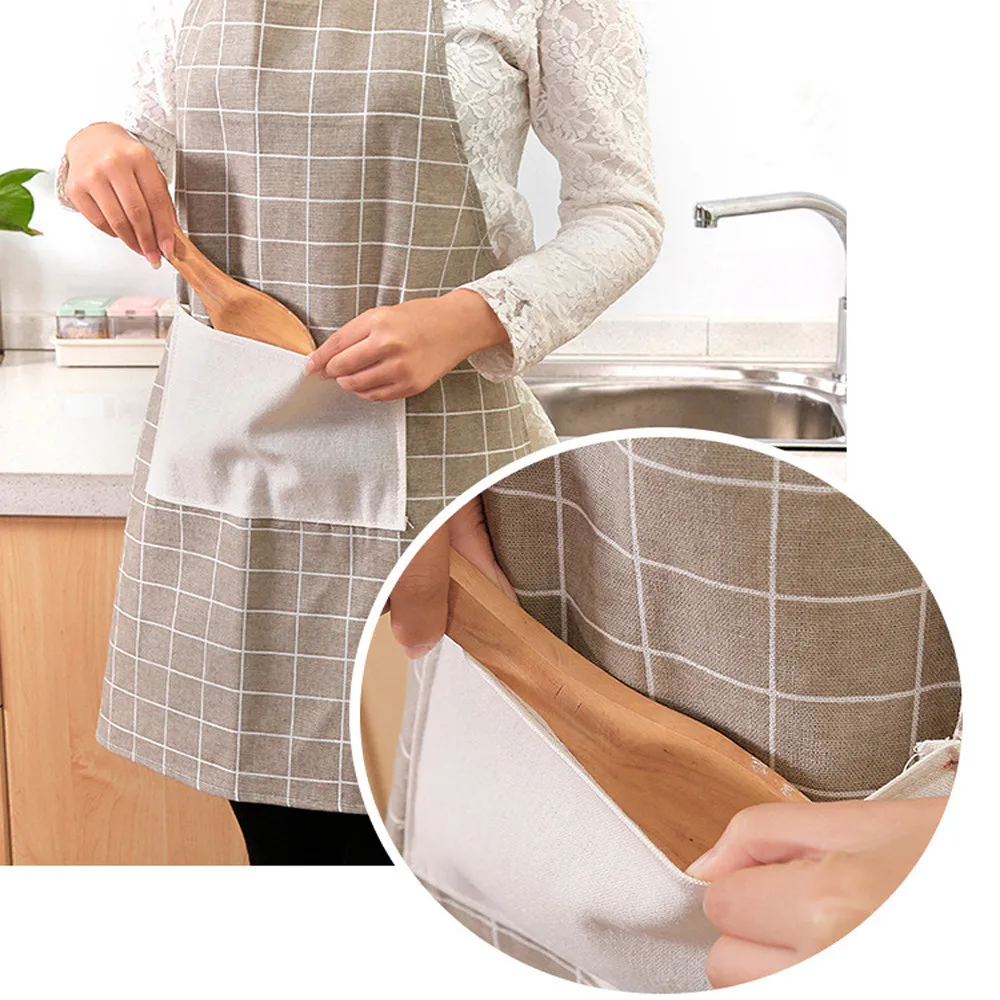 Saingace Кухонный Фартук кулинарные женские фартуки мужские хлопок u71121