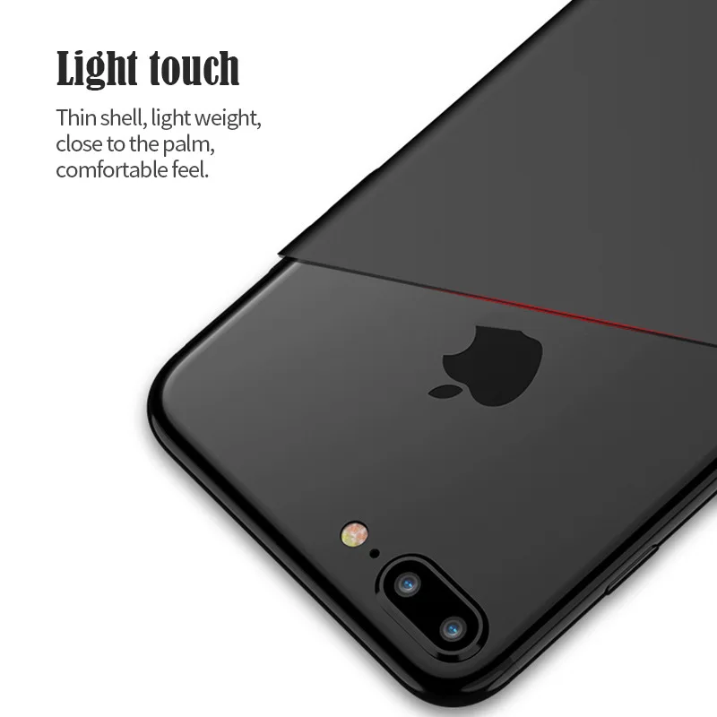 2018 Новое поступление Чехол IPAKY для iPhone 8 плюс роскошный закаленное Стекло с