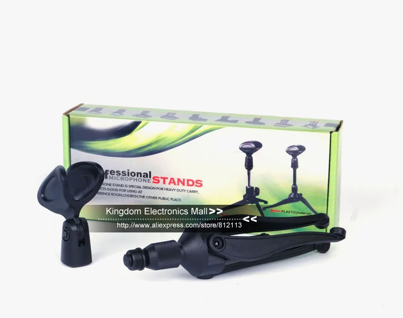 5 шт./лот! Черная регулируемая настольная подставка для микрофона держатель SHURE SM57