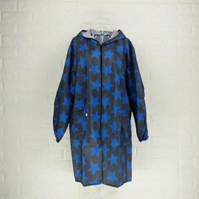 3XL Blue Одежда с длинным рукавом фартук с карманами салон Водонепроницаемый ткань Кухня Пособия по кулинарии с защитным напылением от жирных следов и фартуки накидка для салона, парикмахерской Парикмахерская форма - Цвет: 3XL Blue