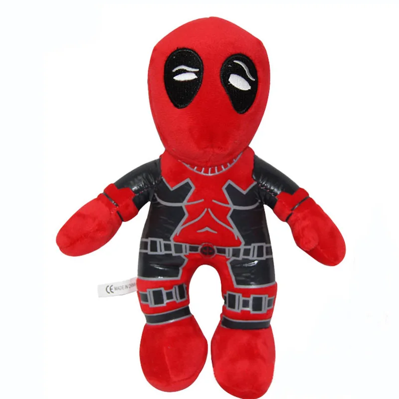 25 см supehero dedpool Плюшевые Игрушки Детские Дети Мягкие Подарок peluche Рюкзак Висит