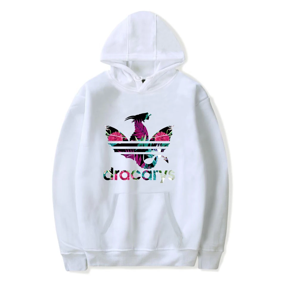 Dracarys толстовки и кофты с принтом аниме-Толстовка Осень г. Игра престолов Кофты для мужчин/wo мужчин негабаритных японский пальто