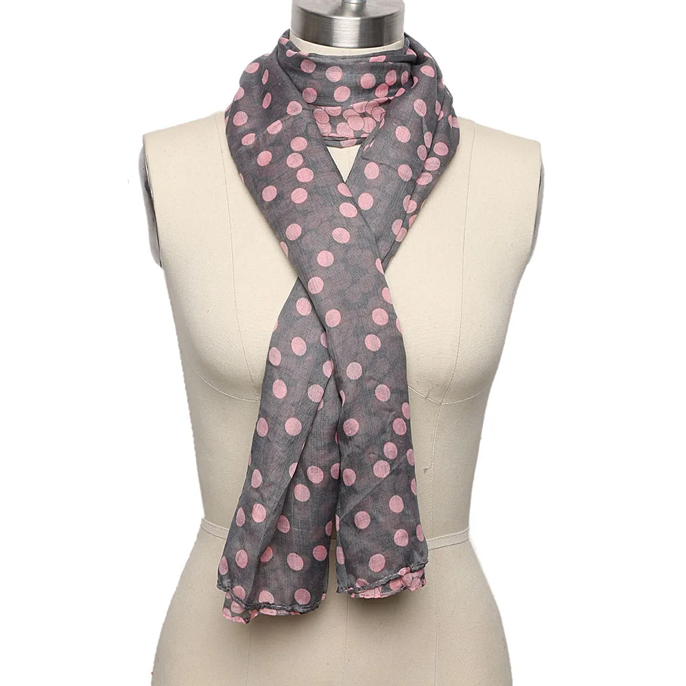 1 шт. Женский мягкий длинный шарф с вуалью большой шаль палантин розовый серый в