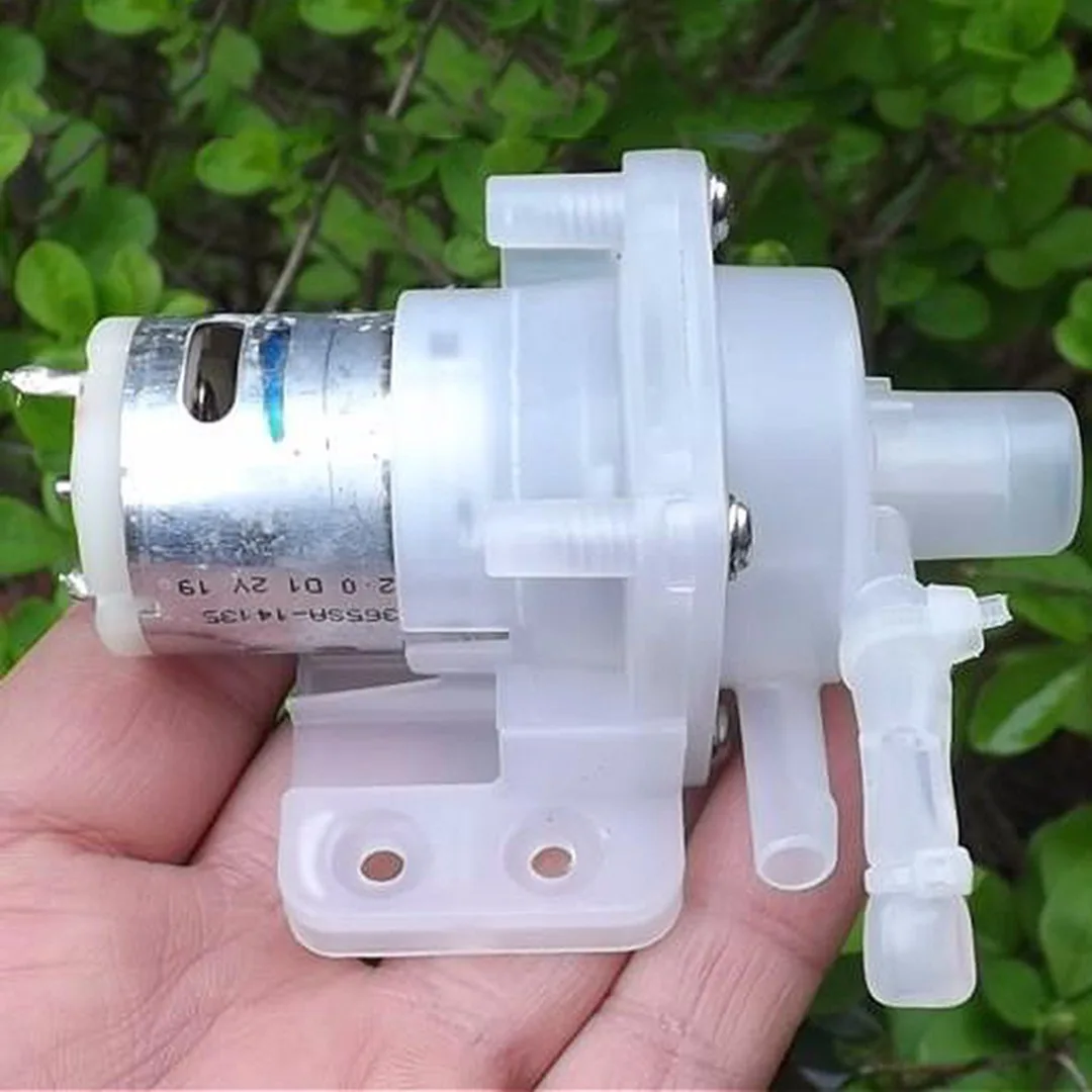 1 шт. мини водяной самовсасывающий зубчатый насос DC12V 2L/M насосный двигатель