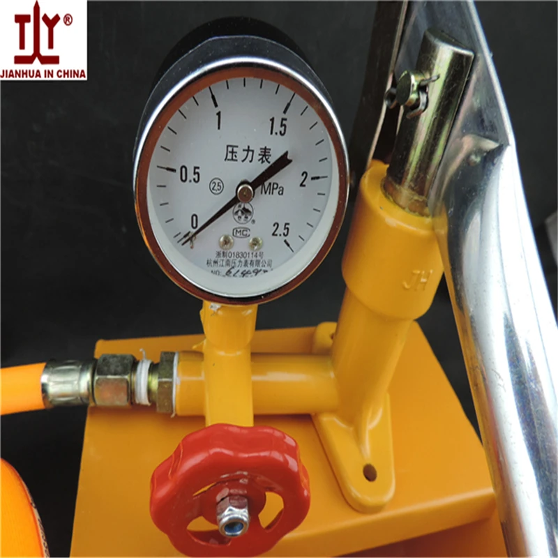 Hand tool manual pressure test pump Water testing hydraulic 2.5mpa/25kg movement vacuum water | Строительство и ремонт