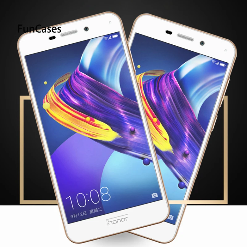 Полное покрытие закаленное стекло для huawei Honor 6C Pro Защита экрана 7X 6A 6X9 P9 Lite Mini Nova 2017
