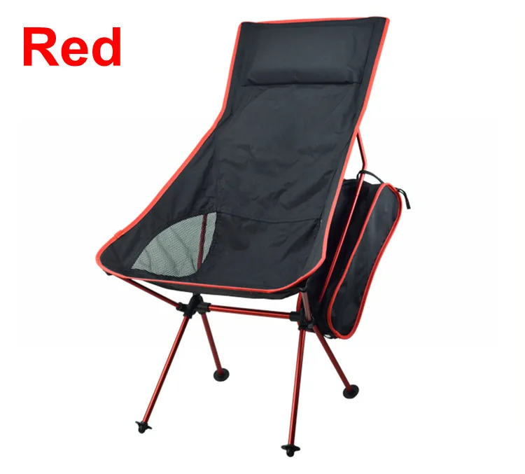 Портативный Сверхлегкий складной стул Moon для отдыха и кемпинга с сумкой