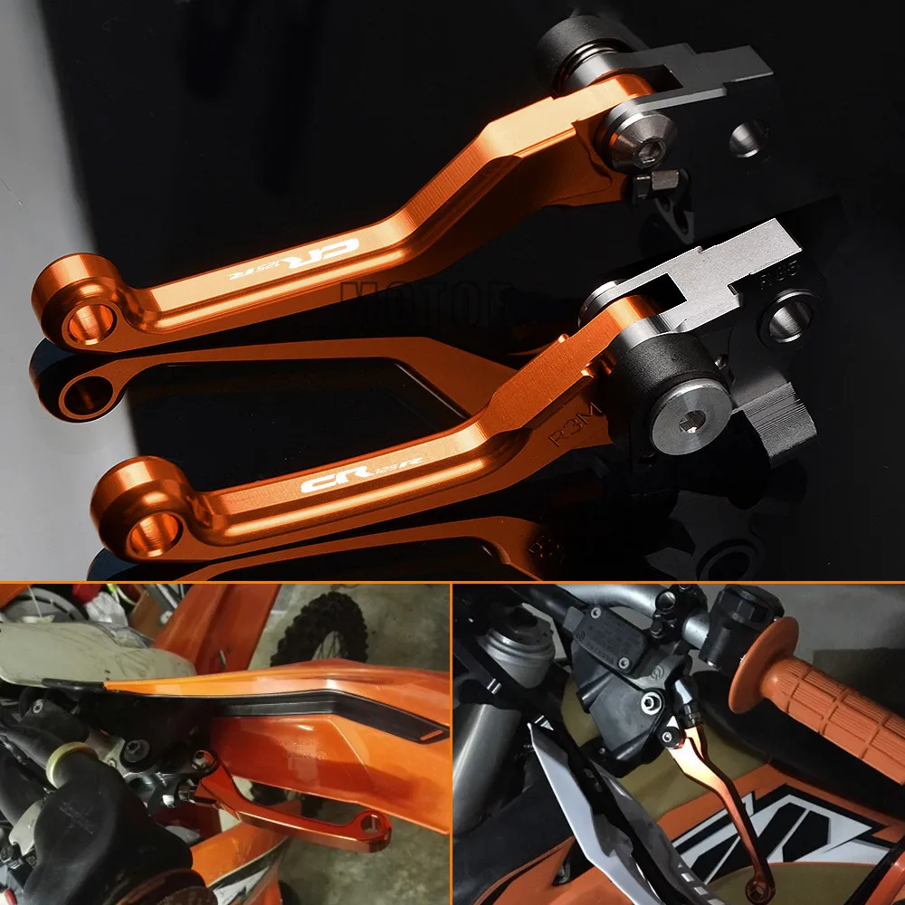 Мотоцикл CNC Алюминиевый Поворотный тормоз сцепления рычаги Dirt Bike для Honda CR125R CR 125R