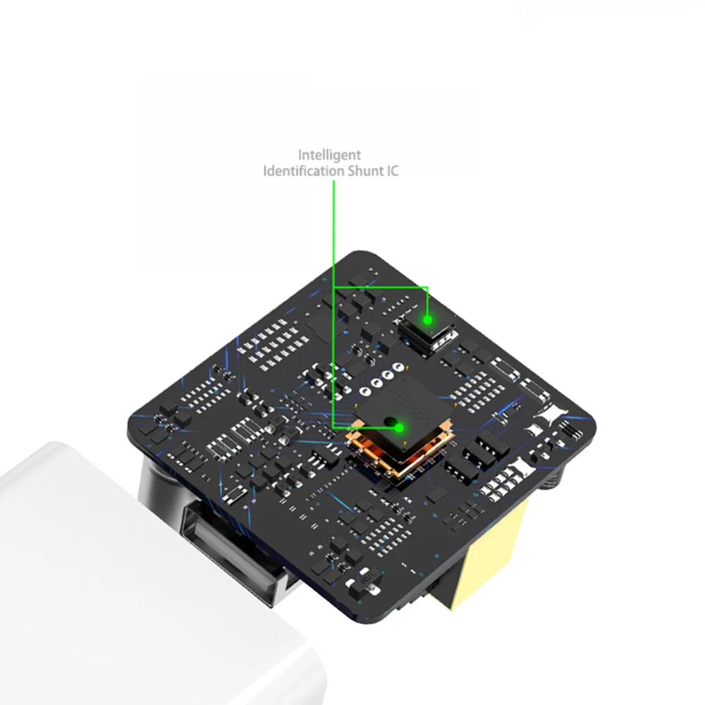 Двойной порт USB настенное зарядное устройство 5V 2A 2 PIN штепсельная вилка США