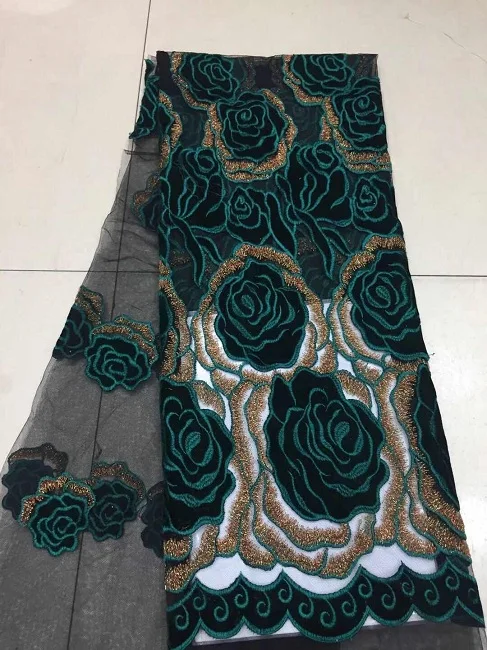 Фуксия африканская кружевная ткань 2018 Высокое качество Роза вышивка французский