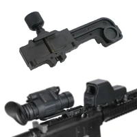 tactical polymer 20mm picatinny rail nvg mount fit pvs 14 pulsar gs 1x20 night vision rifle scope sighting scope for hunting
