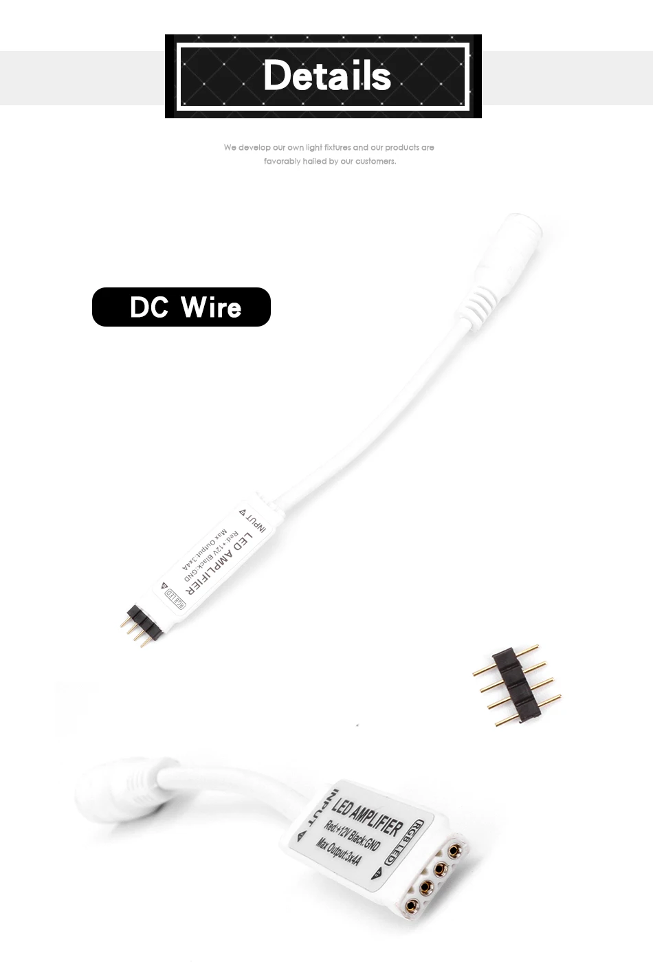 RGB Светодиодная лента усилитель DC12V 3* 4A мини-усилитель для светодиодный RGB Светодиодная лента репитер мощности контроллер консоли