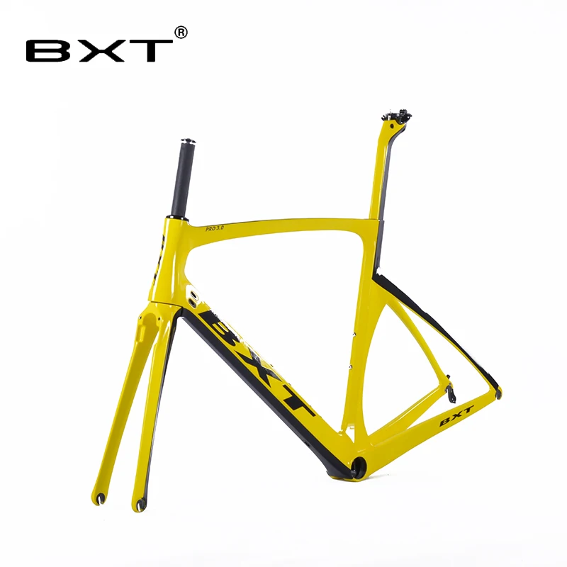 2018 новый дизайн BXT углеродный шоссейный велосипед рама + вилка подседельный штырь