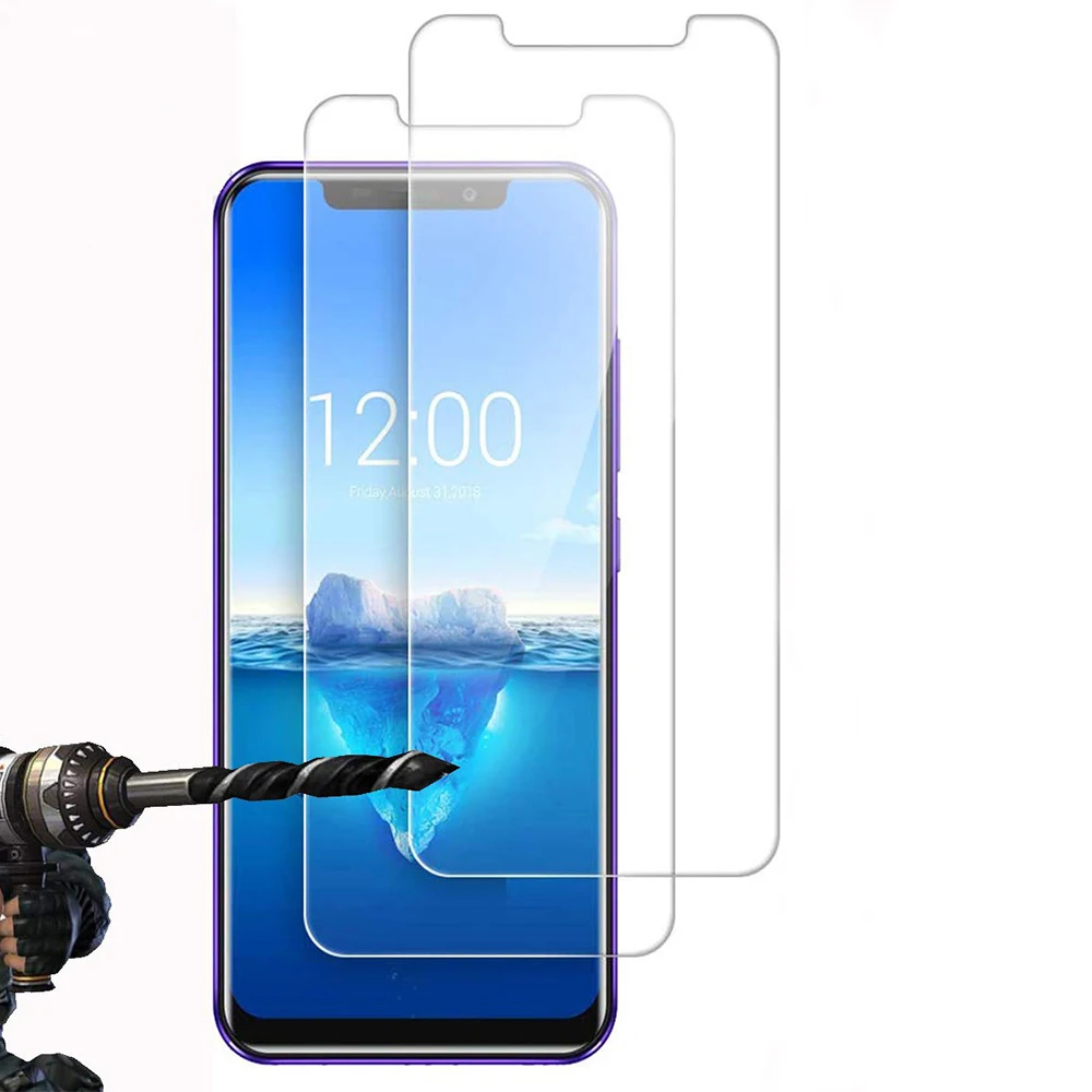 OUKITEL C12 Face ID 6 18 &quotзакаленное стекло 9H 2.5D Высокое качество защита для экрана 18&quot
