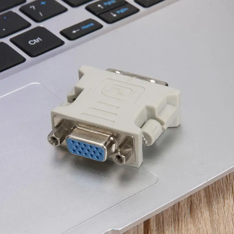 ALLOYSEED Кабель-адаптер DVI 24+ 5 мужчин и женщин VGA конвертер DVI к VGA адаптер VGA мониторы для видеокарт цифровые сигналы