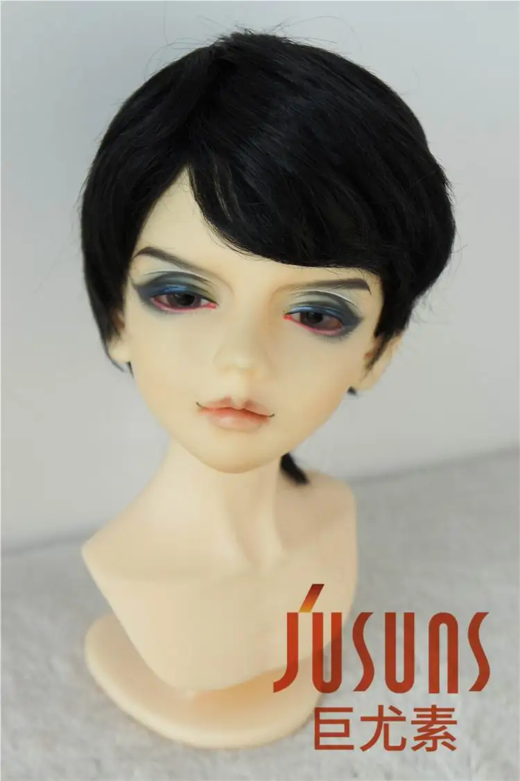 JD192 1/3 модный короткий синтетический мохеровый парик SD BJD кукла парик природа мальчишеский 8-9 дюймов аксессуары для кукол