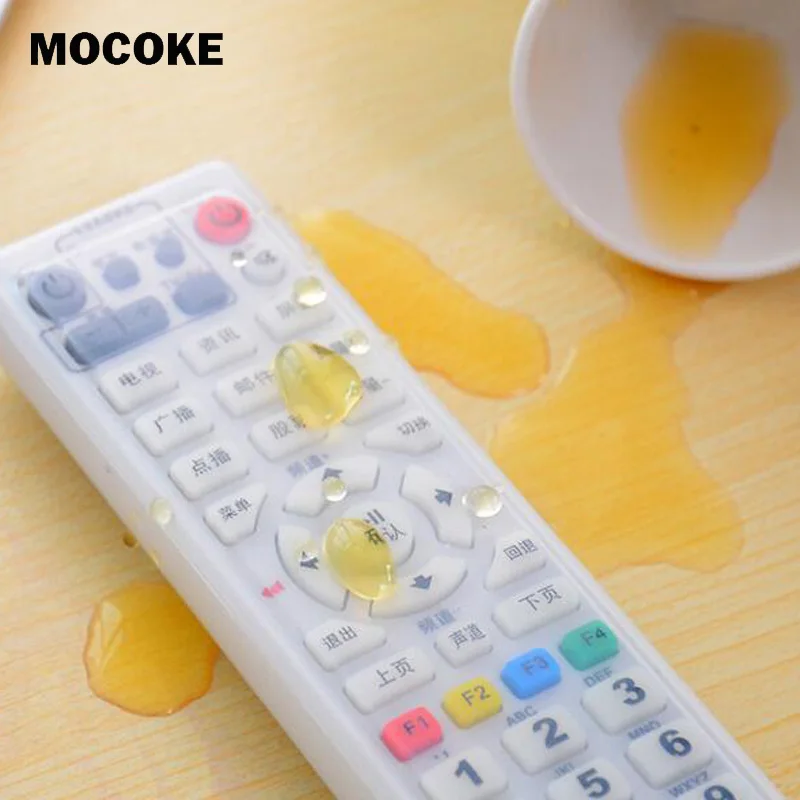 1 шт. силиконовые видео ТВ кондиционер пульт дистанционного управления защитные