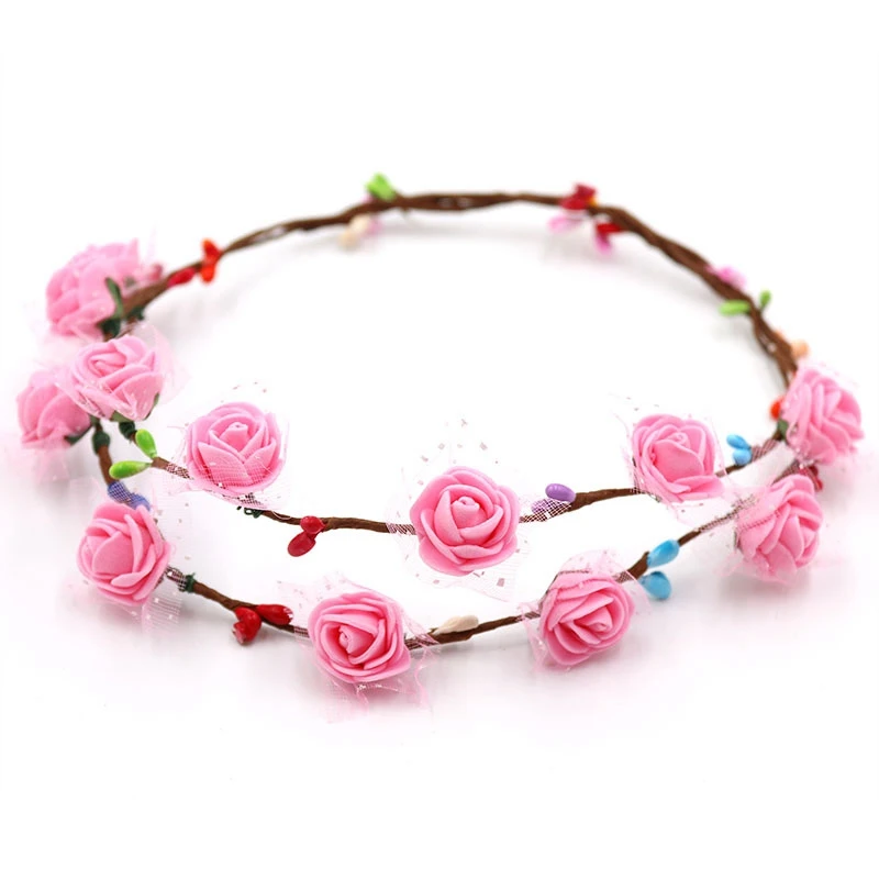 DIY Anadem венок для детей Искусство и ремесла процесс Corolla детский сад Игрушка для Детские принадлежности EVA 65 см подарок на день рождения игрушки ручной работы