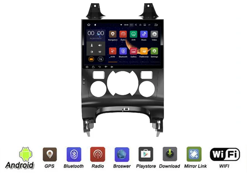 YESSUN Android радио Автомобильный плеер для peugeot 3008/5008 стерео радио мультимедиа gps навигация с wifi Bluetooth AM/FM