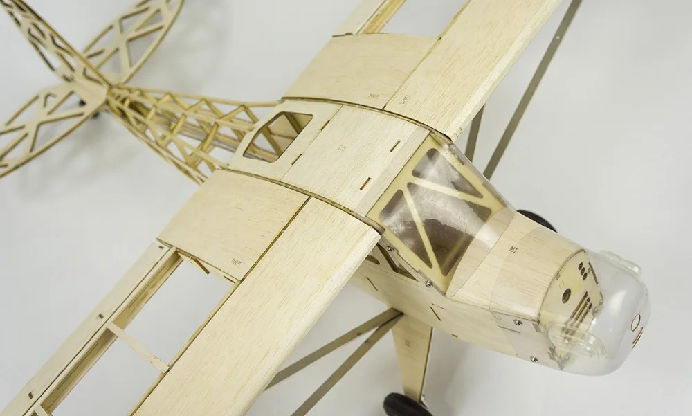 Оригинальная трубка J3 Cub 1,2 м 1200 мм размах крыльев пробкового дерева лазерная резка RC самолет PNP/комплект DIY Летающая модель RC игрушки