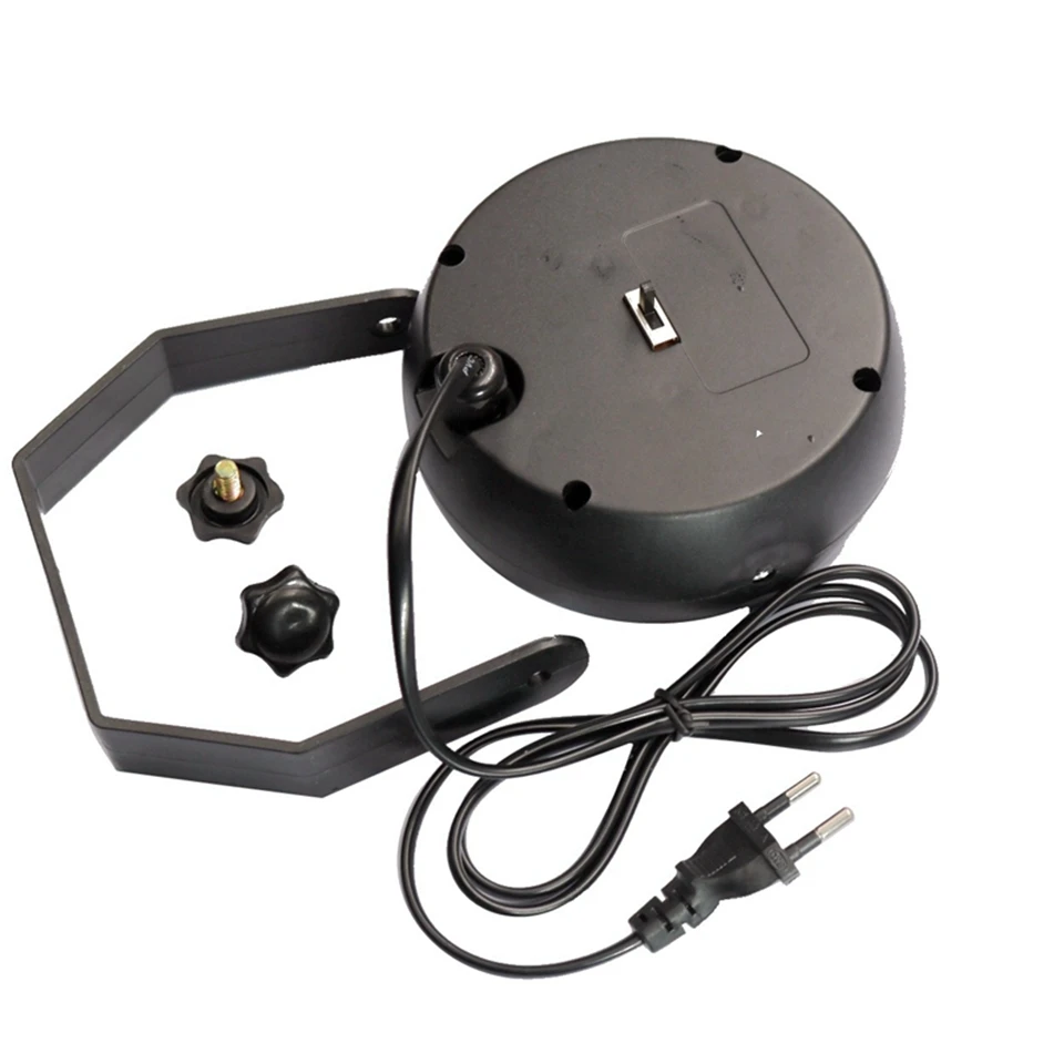 AC85 265V 6 светодиодов 9 Вт лазерный диско круглый этапе номинальной света RGB мыть