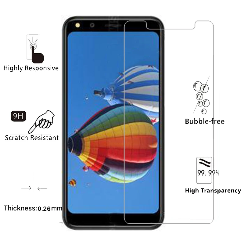 Doogee X53 закаленное Стекло Для X55 защитный фильм 9h 2 5D взрывозащищенные ЖК-дисплей