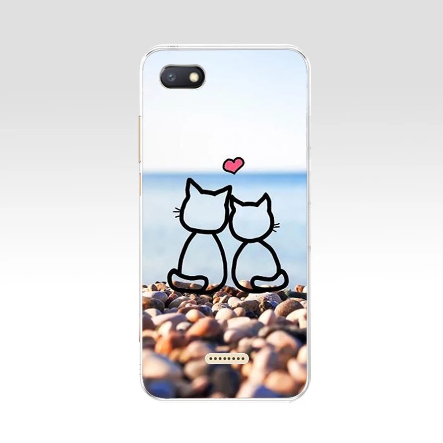 38 22 Xiaomi redmi 6A чехол силиконовый чехол 5,4" TPU мультфильм чехол на Xiaomi redmi 6a redmi 6a coque fundas Телефон Бампер корпус - Цвет: 38