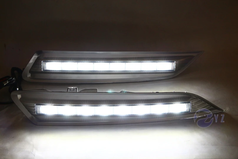 Автомобильные мигающие дневные ходовые огни 1 пара для Honda Crosstour 2011 2012 2013