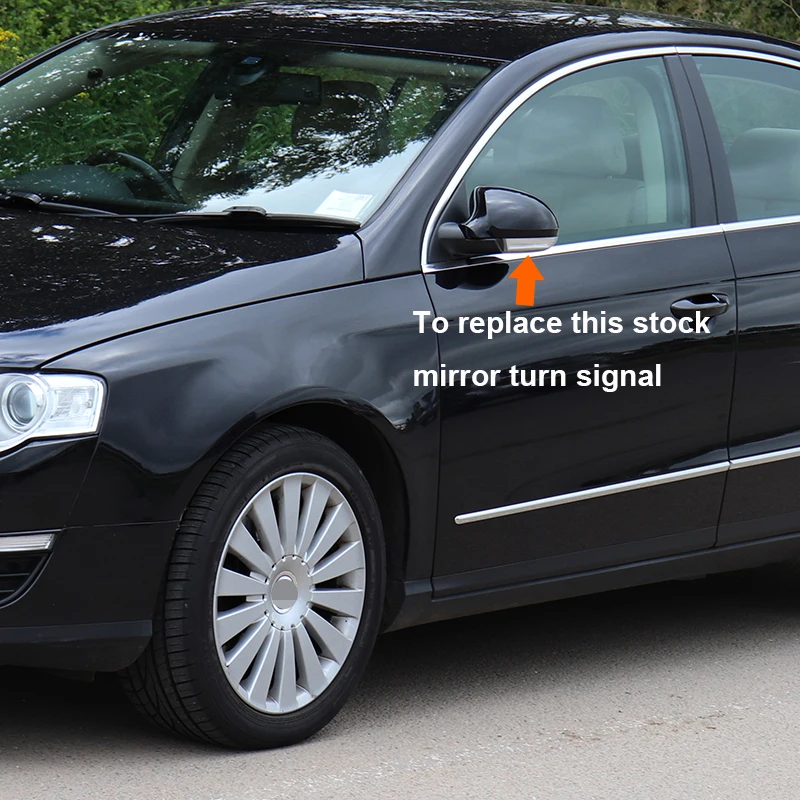 Для Volkswagen Passat B5.5 3BG Passat B6 R36 ВАРИАНТ крыло зеркало динамический индикатор последовательный сигнал поворота СВЕТОДИОДНЫЙ Свет Автомобиль Стайлинг