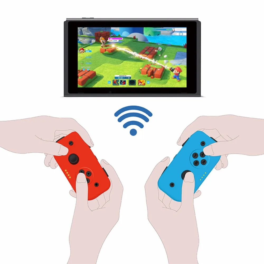 Беспроводной контроллер для Nintendo Switch Bluetooth левый и правый джойстик консолей NS