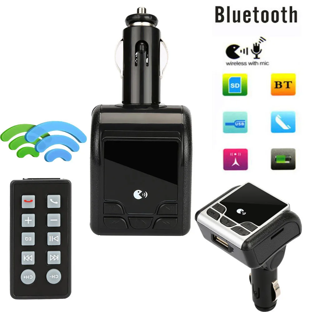 Автомобильный комплект с Bluetooth MP3-плеер fm-передатчик беспроводное радио USB