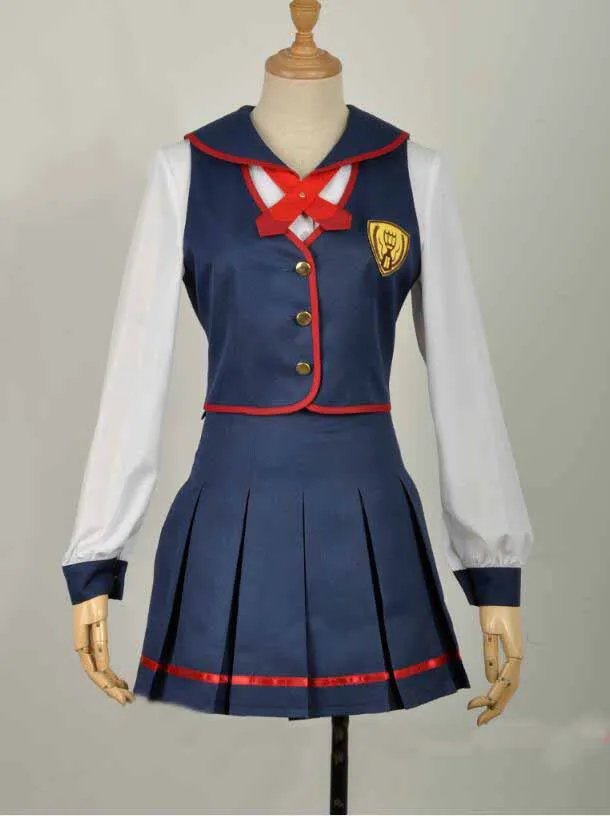 Аниме Love Live!Sunshine! Косплей-костюм Aqours маскарадный костюм казуно РИА Лира Снежная |