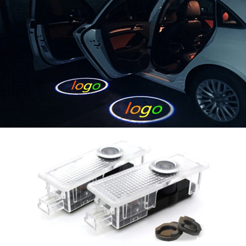 СВЕТОДИОДНЫЙ Специальный Логотип светильник двери Предоставлено лазерный