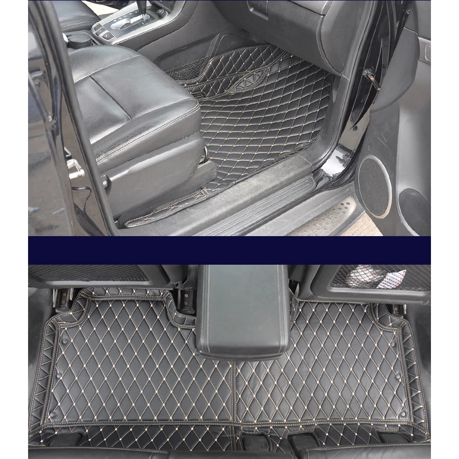 Lsrtw2017 волокна кожаные автомобильные коврики для chevrolet captiva 2007 2008 2009 2010 2011 2012 2013