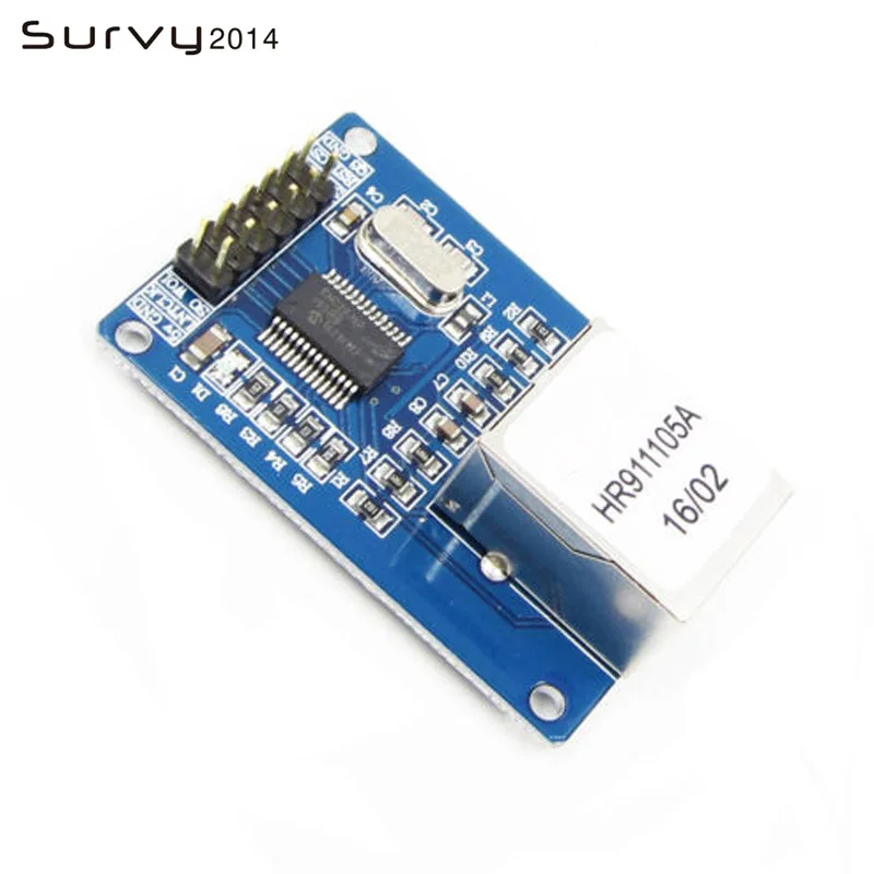Сетевой модуль Mini/nano ENC28J60 Ethernet LAN для arduino 51 AVR SPI PIC STM32 LPC MCU | Электронные компоненты