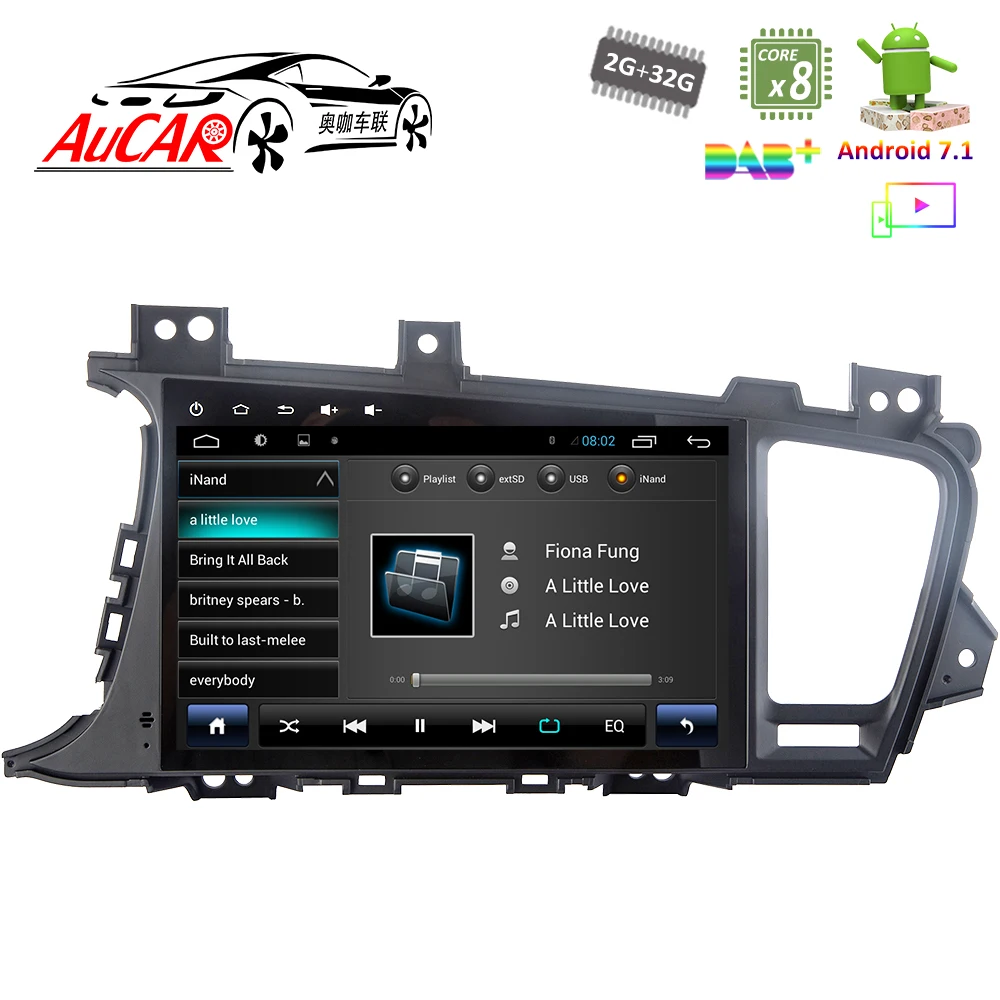 Android 7 1 9 &quotАвтомобильный dvd-плеер GPS навигационная система для KIA K5/Optima
