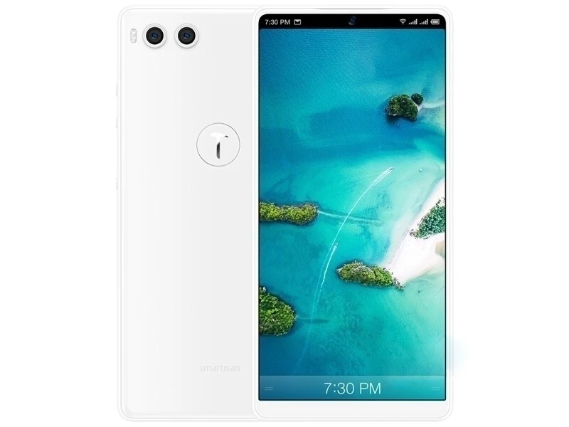 Смартфон Smartisan Nut R1 4G LTE экран 6 17 дюйма ГБ ОЗУ 128 Гб ПЗУ две SIM карты сканер отпечатка