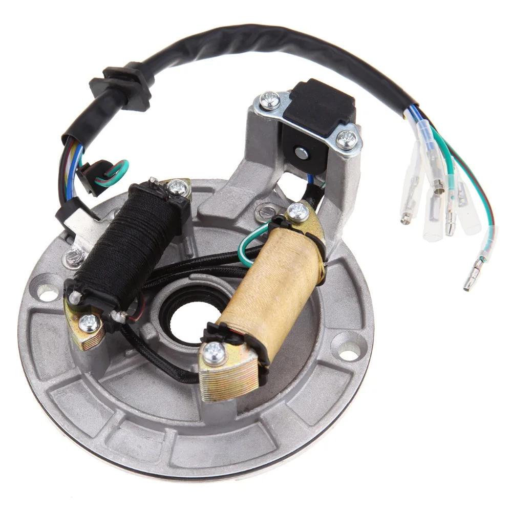 Free Shipping Magneto Stator Plate 70cc 90cc 110cc 125cc For Chinese Dirt Bike ATV Go Kart Sunl | Автомобили и мотоциклы
