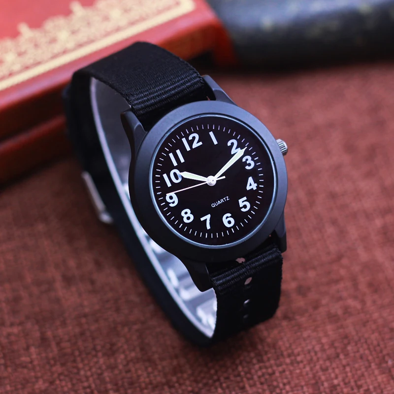 2022 JINNAIER New Famous Brand Men Children Boys Girls Fashion Cool Quartz Saber Watches Students Canvas Electronic Wristwatch