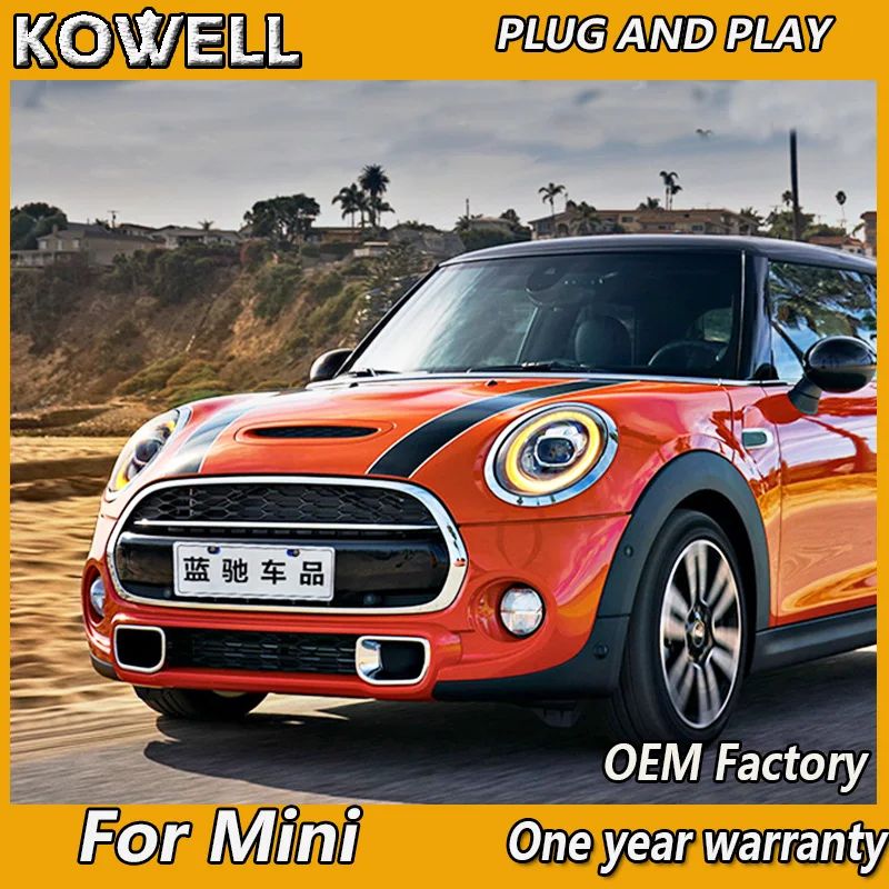 KOWELL автомобильный Стайлинг для мини F55 F56 cooper светодиодный головной светильник s