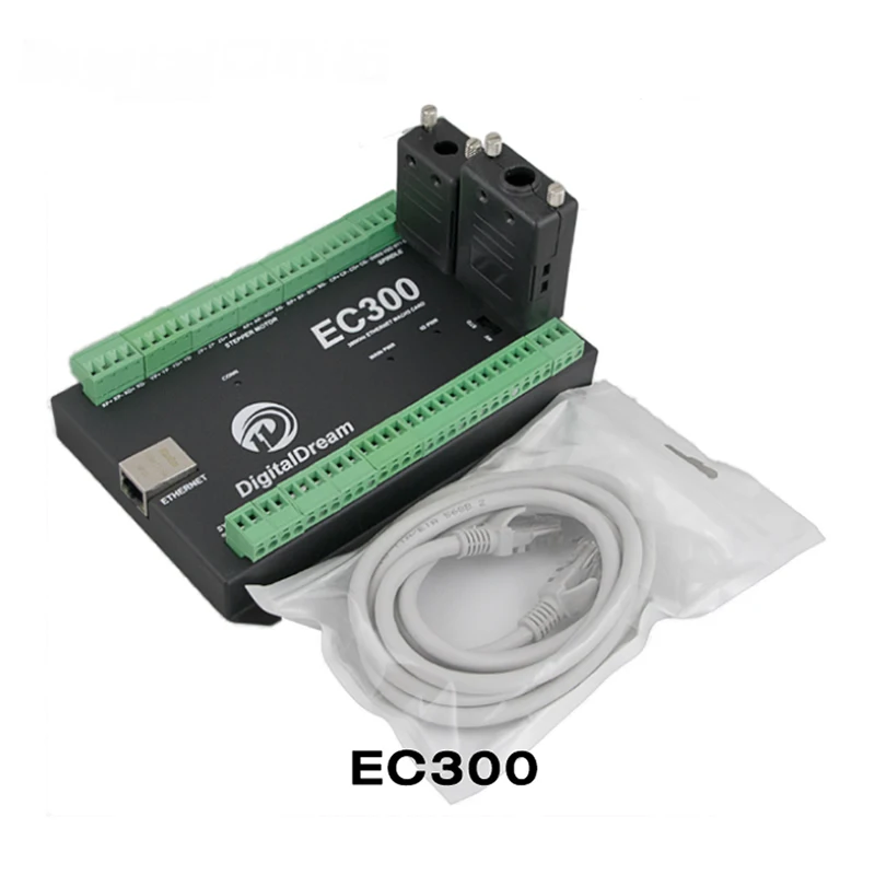 EC300 Ethernet 3/4/5/6 Axis Mach3 CNC карта управления движением 300 кГц 24 В постоянного тока