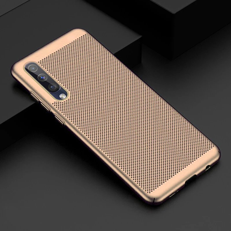 Ультратонкий чехол для телефона samsung Galaxy A70 A50 A20 A30 A40 с теплоотводящим покрытием для samsung M30 M20 M10 Capa