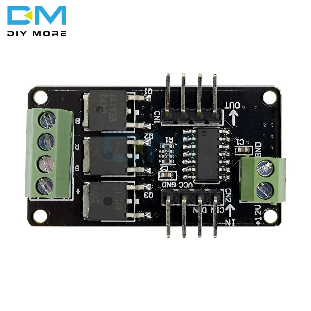 Full Color RGB LED Strip Driver Module Shield for Arduino R3 STM32 AVR V1.0 For 5V MCU Based On P9813 Easy Install DIY KIT