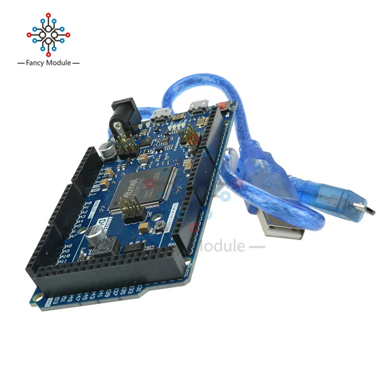 Плата DUE R3 SAM3X8E 32-битная рукоятка Cortex-M3 модуль платы управления для Arduino |