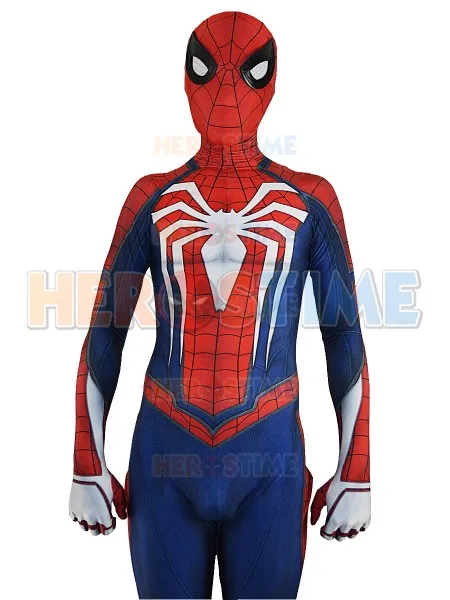 Insomniac костюм Человека паука PS4 игра Человек паук косплей 3d принт Зентаи