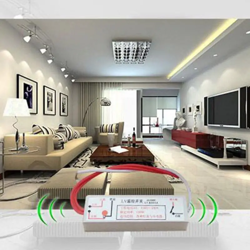 1 шт. РФ 433 мГц Главная Smart Wi-Fi настенный выключатель света обучения Тип Мода