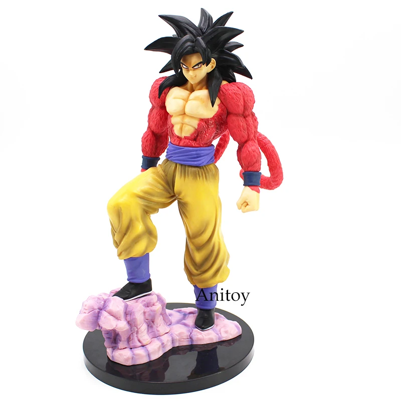 Dragon Ball Z Супер Саян 4 Сон Гоку ПВХ фигурка Коллекционная модель|Игровые фигурки и