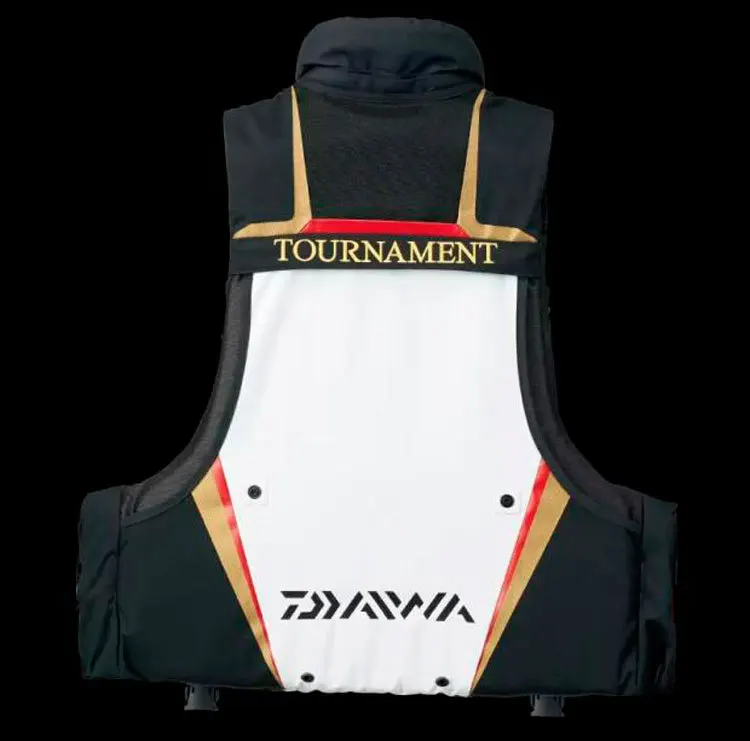 Новое поступление DAIWA BOA рыболовный жилет с кнопкой спасательные жилеты Съемная
