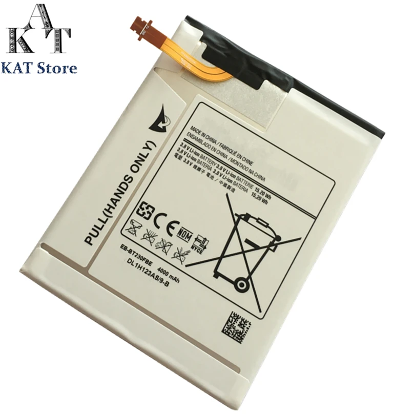 Батареи для планшетов KAT Samsung Galaxy Tab 4 Nook 7 0 T231 T235 4000 мАч литий ионный аккумулятор с